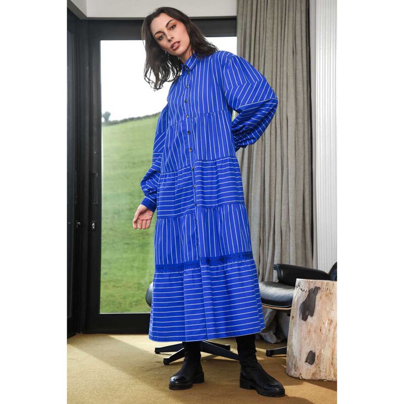 Cooper Stripe On By Dress image number 1